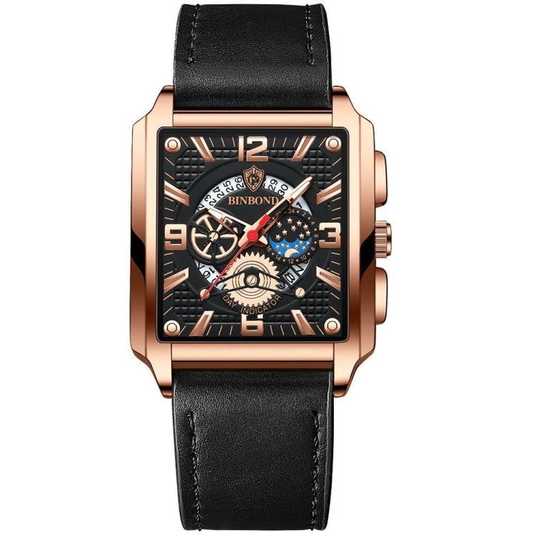 Orologio da uomo al quarzo luminoso impermeabile 44mm