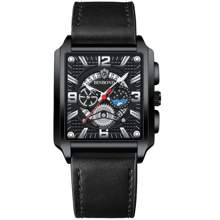Orologio da uomo al quarzo luminoso impermeabile 44mm