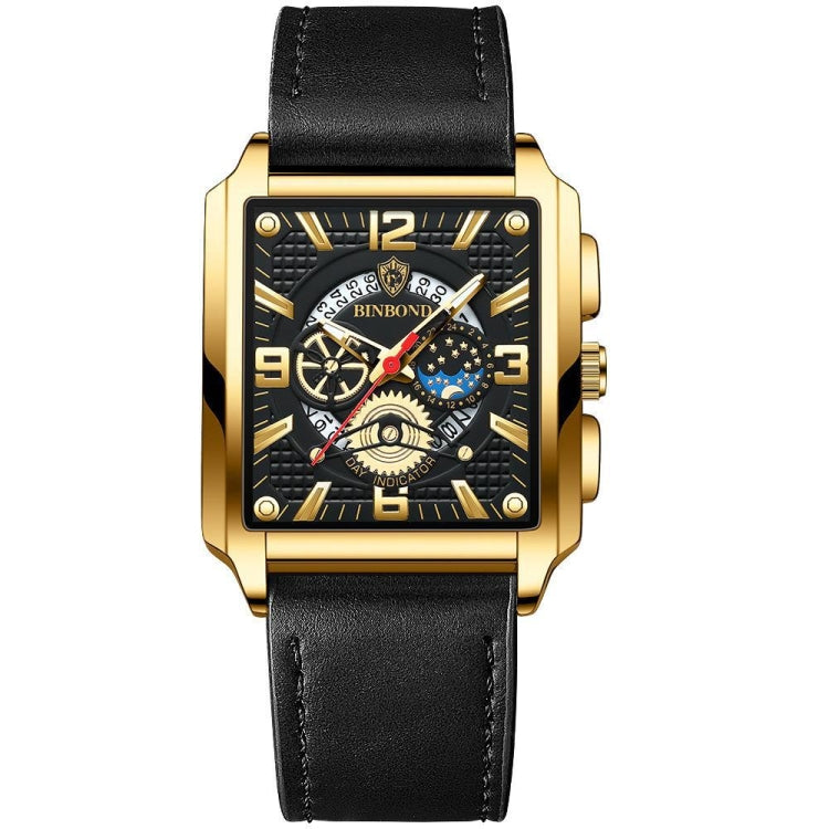 Orologio da uomo al quarzo luminoso impermeabile 44mm
