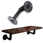Mensola da parete in ferro battuto per piante