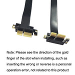 Cavo prolunga PCI-E 3.0 1X a 1X con connettore a 90 gradi 5cm
