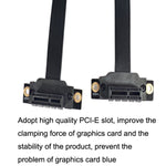 Cavo prolunga PCI-E 3.0 1X a 1X con connettore a 90 gradi 5cm