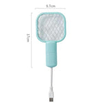 Zanzariera elettrica USB 2 in 1 con lampada repellente