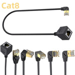 Cavo prolunga rete Cat 8 RJ45 maschio-femmina 0,3-1,5m