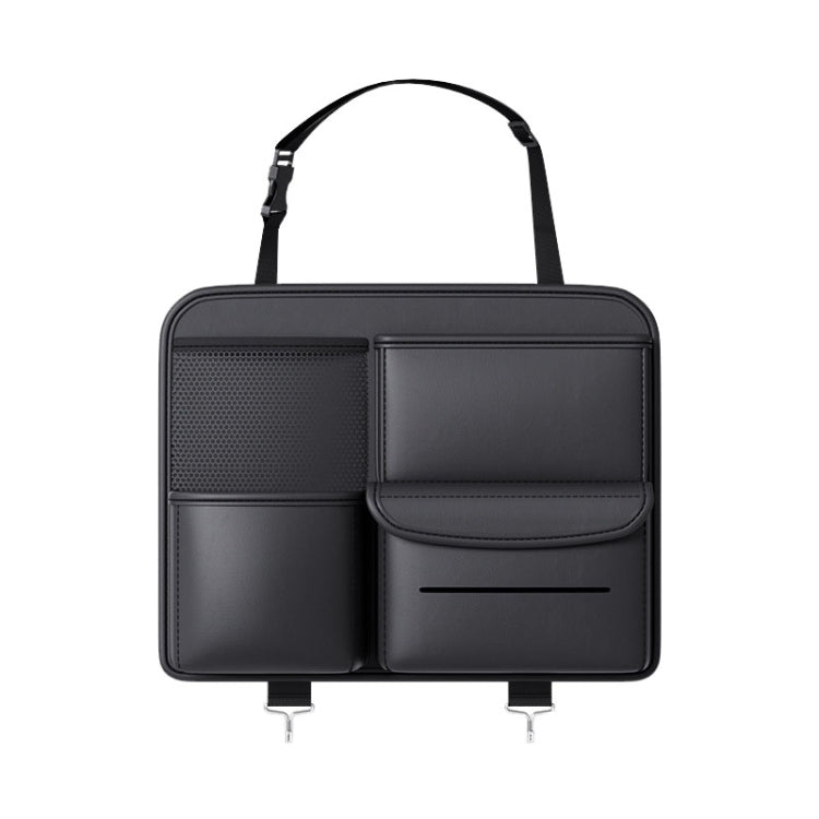 Borsa multifunzionale per schienale seggiolino auto in pelle ecol