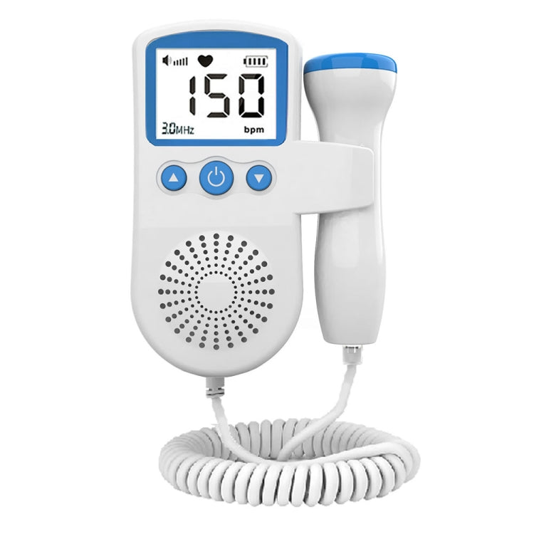Doppler fetale portatile con display LCD e altoparlante
