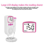 Doppler fetale portatile con display LCD e altoparlante