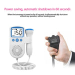 Doppler fetale portatile con display LCD e altoparlante