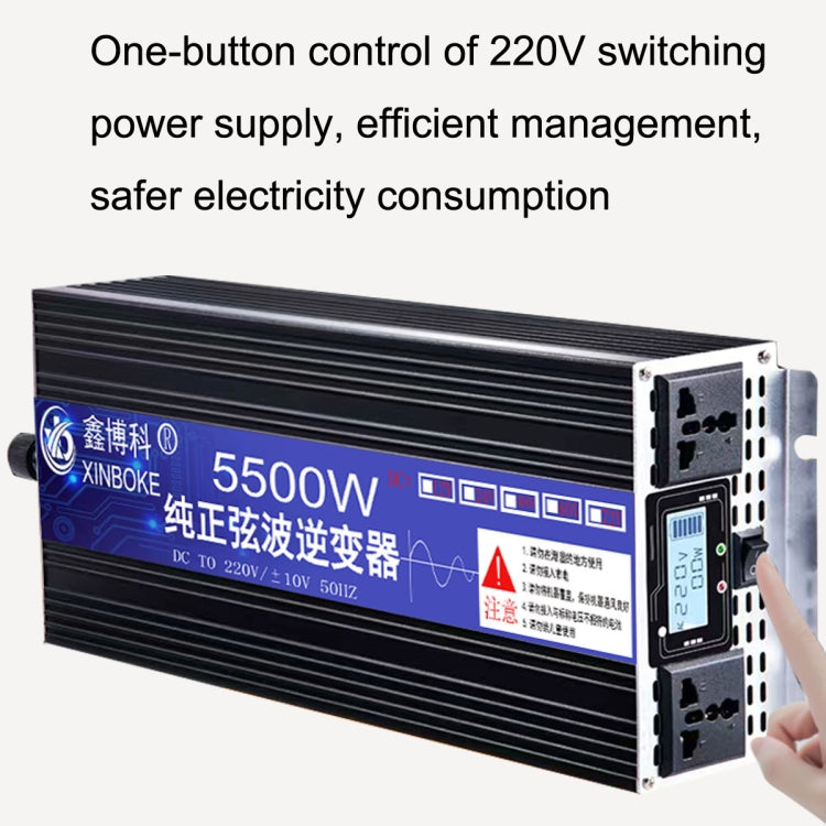 Inverter onda sinusoidale pura 1600W per auto 12V-60V
