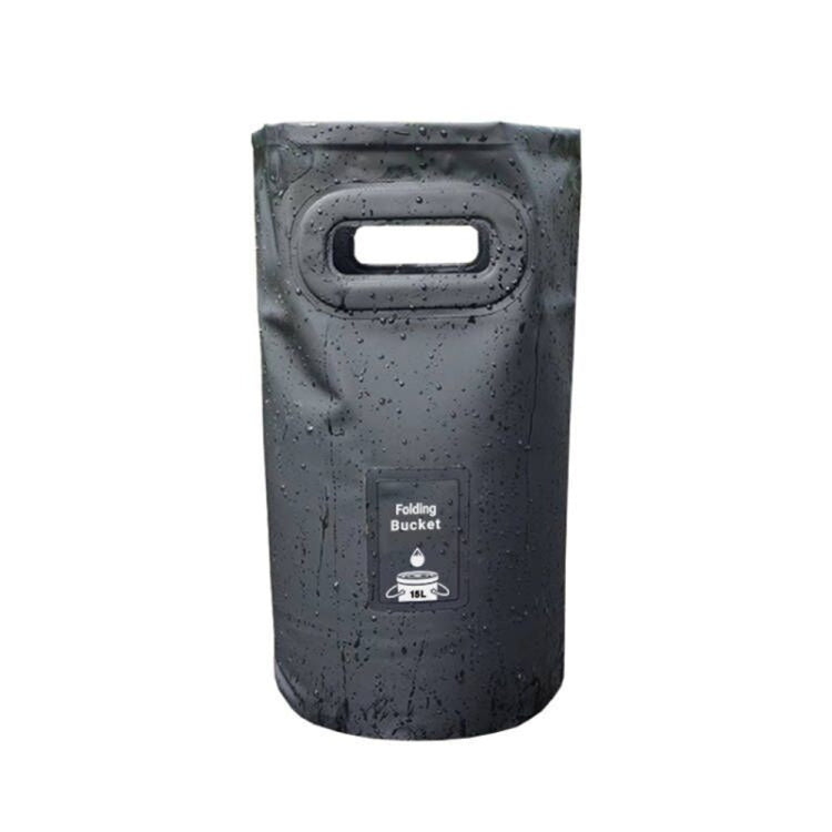 Secchio pieghevole da esterno in PVC 15L e 20L
