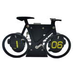 Orologio decorativo a forma di bicicletta retrò 22cm