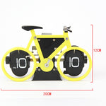 Orologio decorativo a forma di bicicletta retrò 22cm