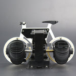 Orologio decorativo a forma di bicicletta retrò 22cm
