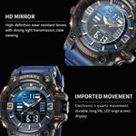 SMAEL 8049 Orologio sportivo impermeabile da uomo