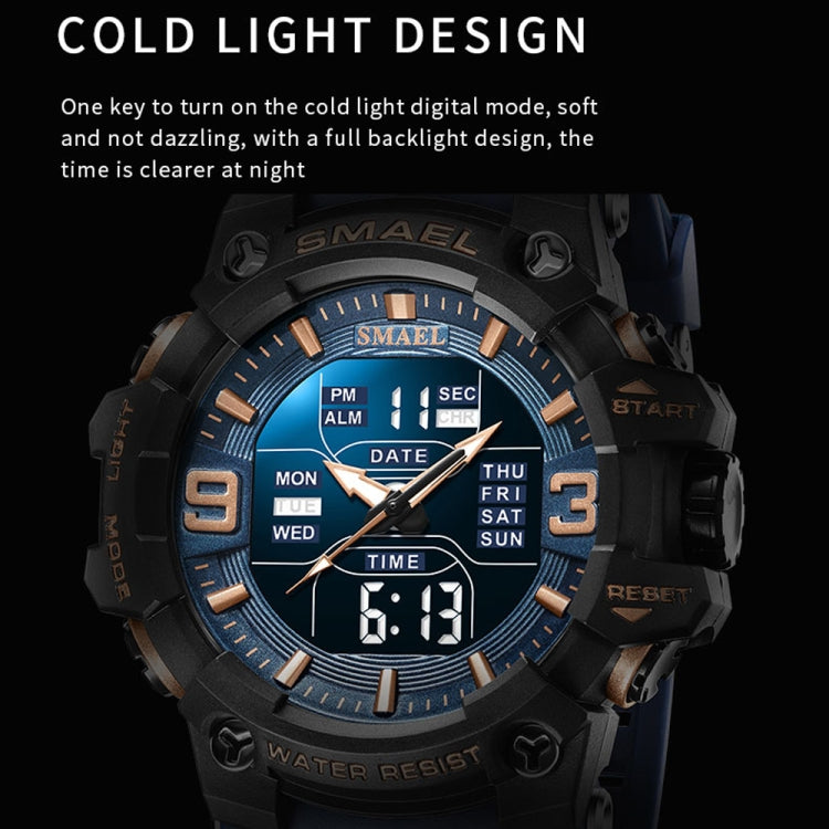 SMAEL 8049 Orologio sportivo impermeabile da uomo