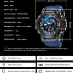 SMAEL 8049 Orologio sportivo impermeabile da uomo