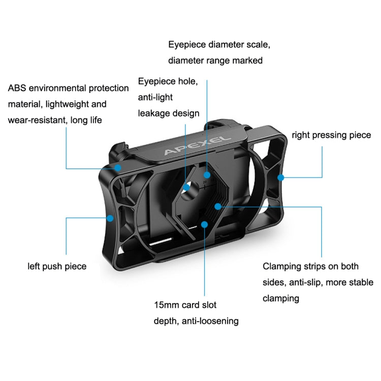 Lente monoculare APEXEL APL-F002 per smartphone - immagine 3