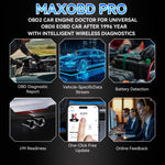 KONNWEI Strumento di diagnostica OBD2 per sistemi completi dell'auto, lettore di codici, MAXOBD PRO Gray, MAXOBD PRO Green, MAXOBD PRO Red, MAXOBD PRO Blue