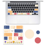Adesivo tastiera in PVC per MacBook Air 13,3"