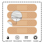 Set 5 adesivi in PVC per riparazione graffi auto e laptop