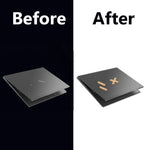 Set 5 adesivi in PVC per riparazione graffi auto e laptop