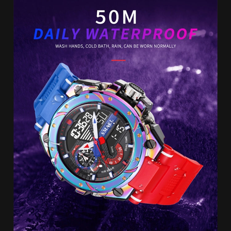 SMAEL 8060 Orologio sportivo uomo impermeabile 50m