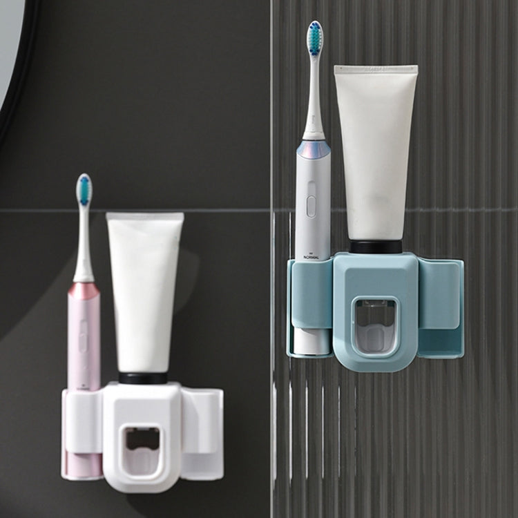 Porta spazzolino elettrico con spremi dentifricio automatico