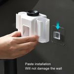 Porta spazzolino elettrico con spremi dentifricio automatico