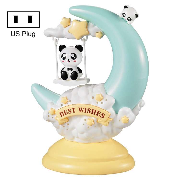 Lampada da tavolo Cartoon Moon per bambini 25cm