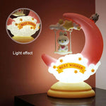 Lampada da tavolo Cartoon Moon per bambini 25cm