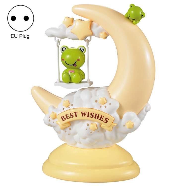 Lampada da tavolo Cartoon Moon per bambini 25cm