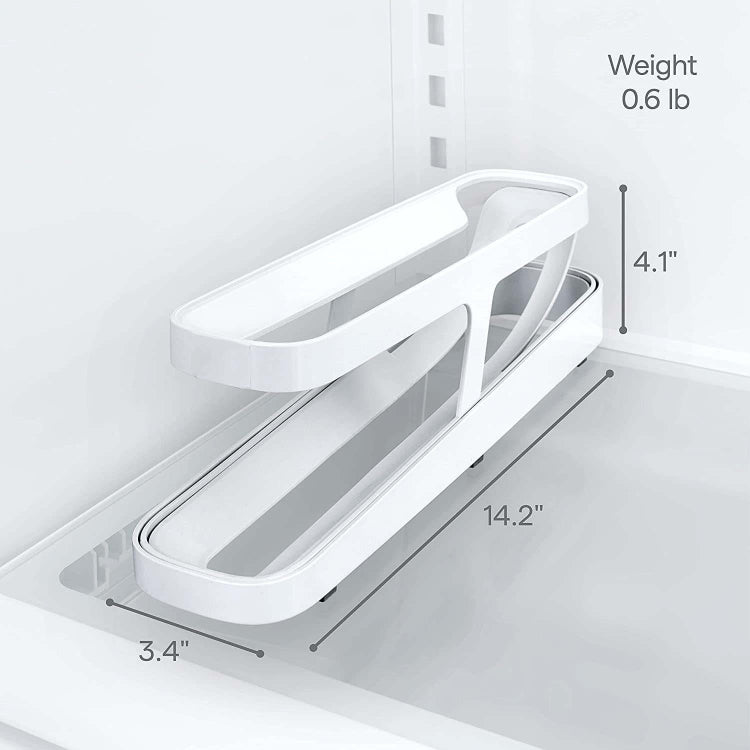 Contenitore porta uova in plastica 2 livelli