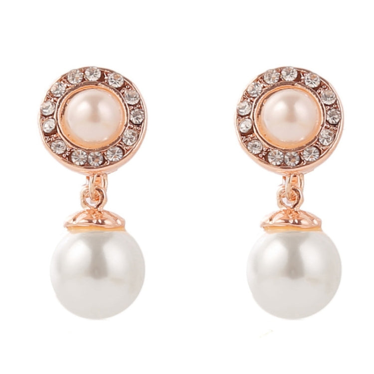 Orecchini barocchi perla clip senza piercing donna
