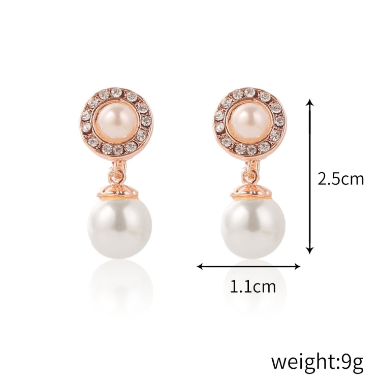 Orecchini barocchi perla clip senza piercing donna