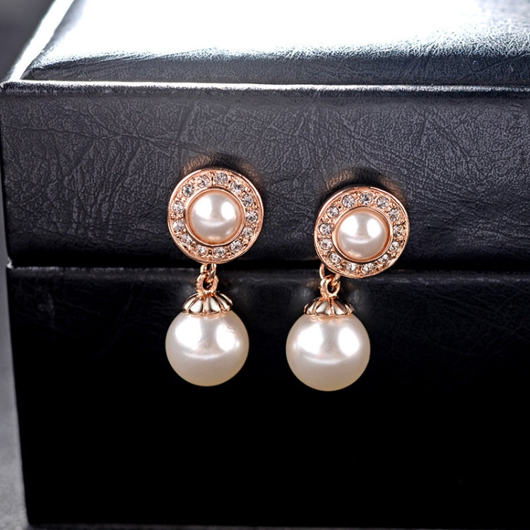 Orecchini barocchi perla clip senza piercing donna