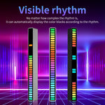 Luci LED RGB a risposta ritmica con controllo audio