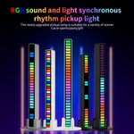 Luci LED RGB a risposta ritmica con controllo audio