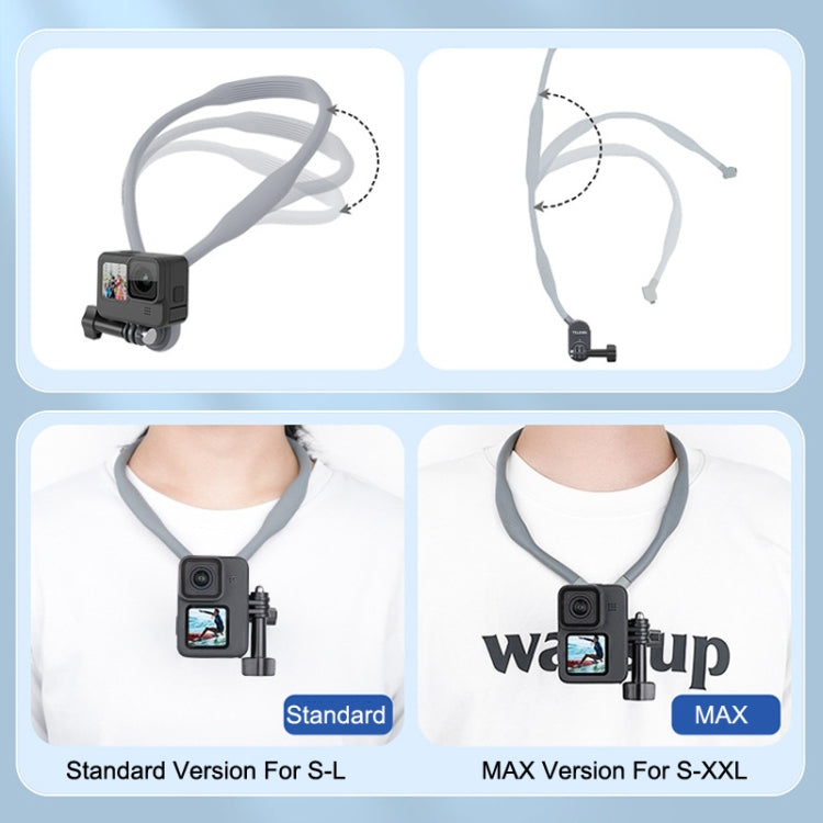 Collare da ripresa magnetico in silicone per action cam