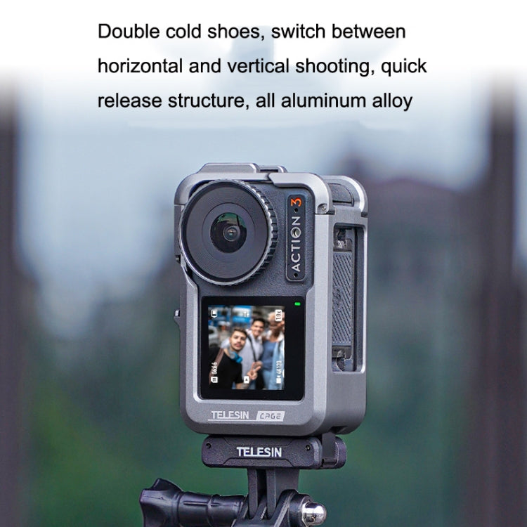 Gabbia protezione metallo per DJI Osmo Action 3