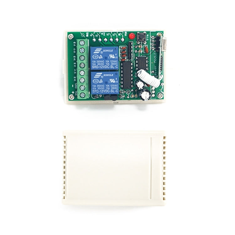 Scheda ricevitore telecomando 12V per motori con retromarcia - immagine 2