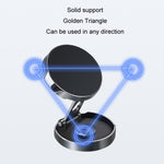 Staffa magnetica pieghevole per auto per smartphone 4,5-6,5"