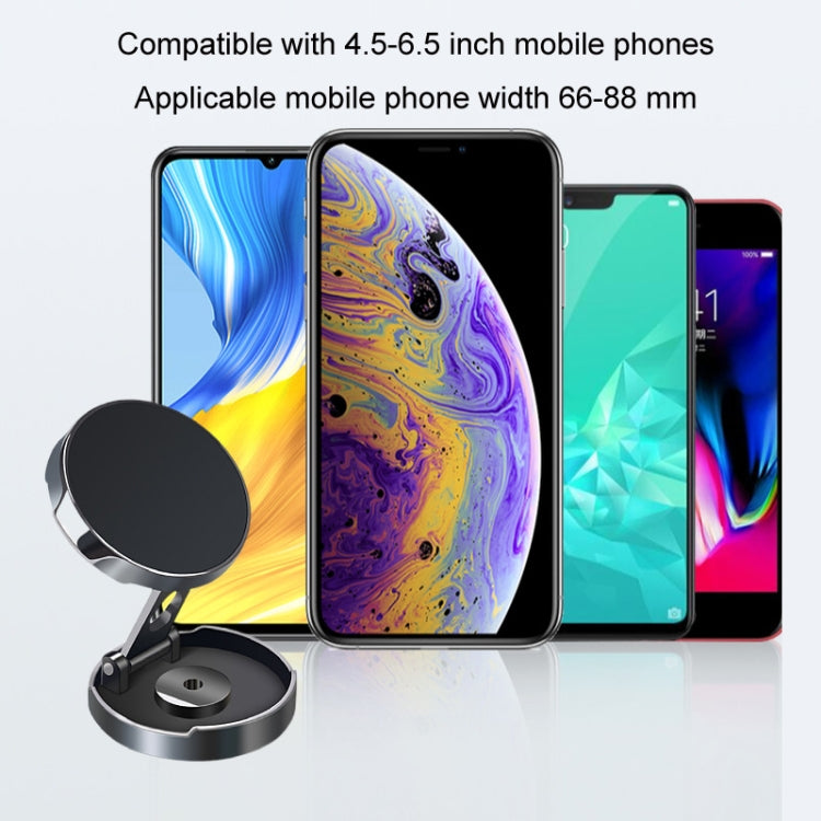 Staffa magnetica pieghevole per auto per smartphone 4,5-6,5"