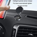 Staffa magnetica pieghevole per auto per smartphone 4,5-6,5"