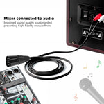 Cavo audio bilanciato 2RCA a 2XLR 0,5-3 metri