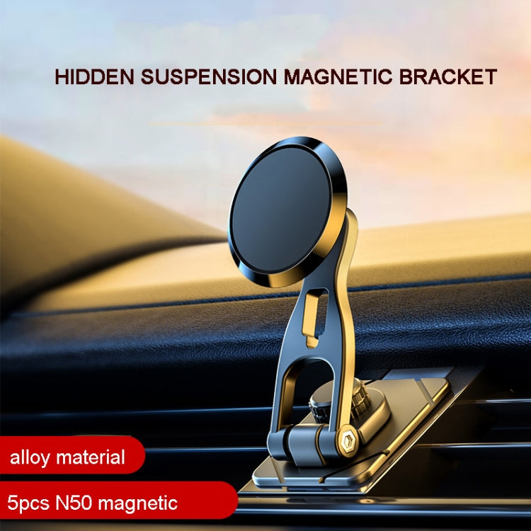 Supporto magnetico auto in metallo pieghevole D29
