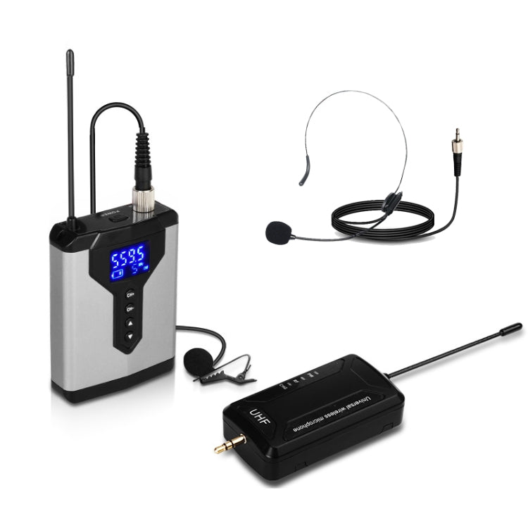 Microfono wireless lavalier USB per smartphone e DSLR