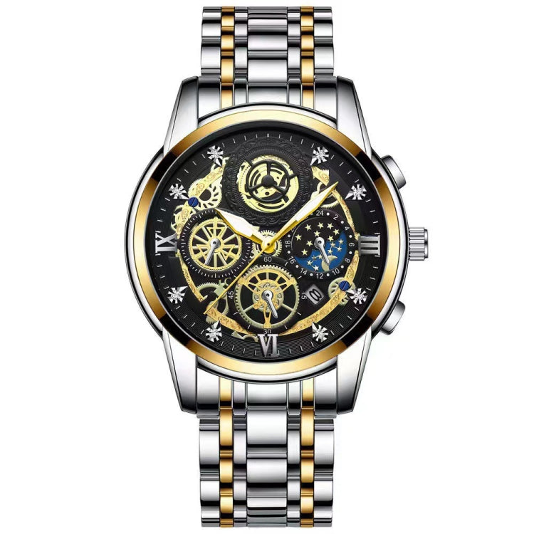BINBOND 4010 Orologio al quarzo luminoso impermeabile