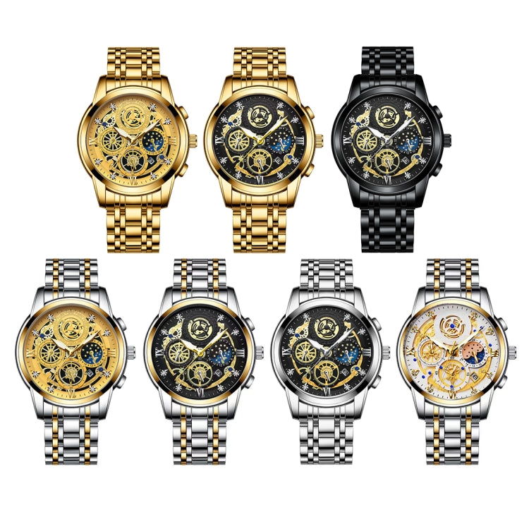 BINBOND 4010 Orologio al quarzo luminoso impermeabile