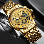 BINBOND 4010 Orologio al quarzo luminoso impermeabile