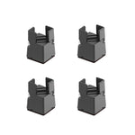 Set 4 piedini regolabili per mobili altezza 50-100 mm